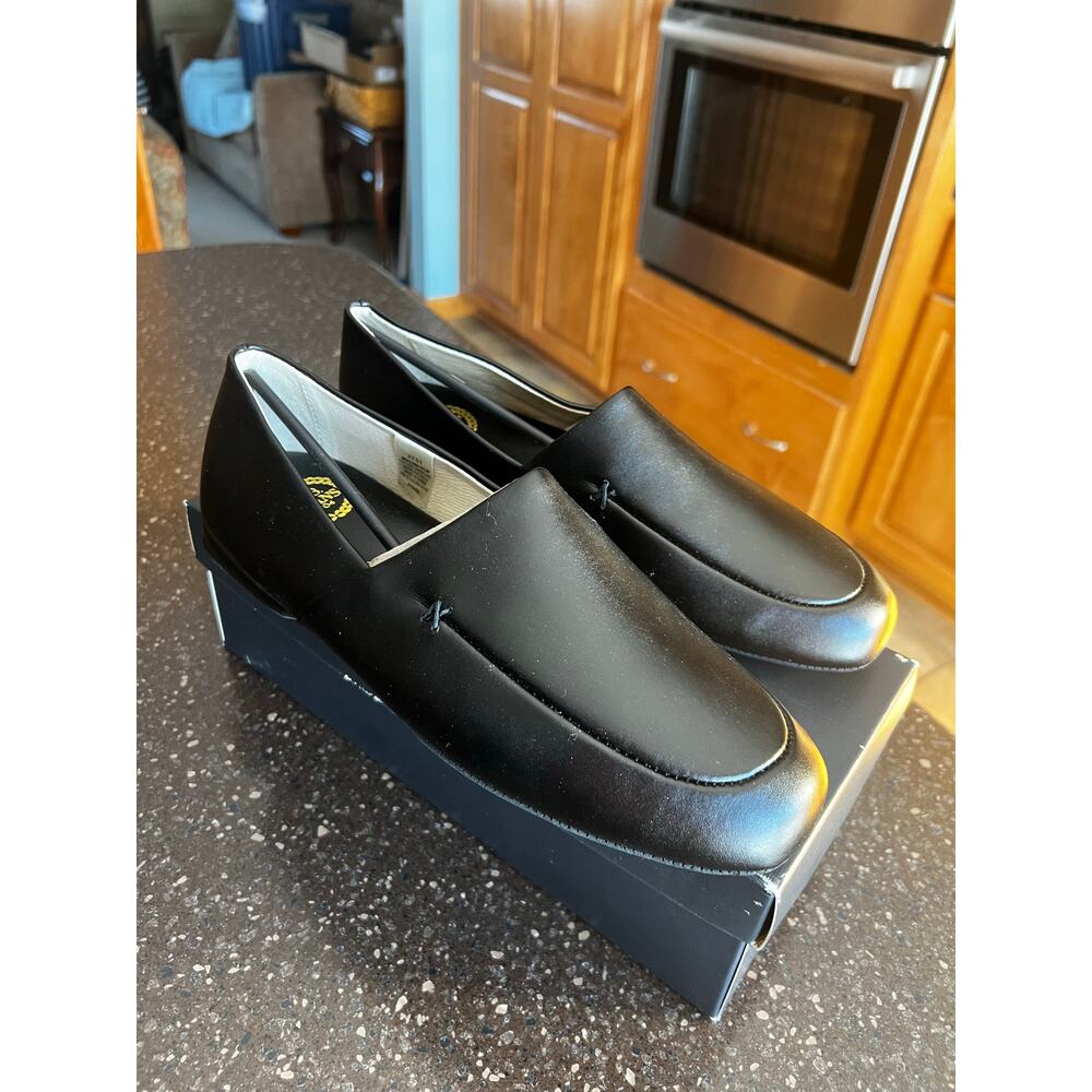 L.B. Evans Duke Opera Slip On Mens Black Casual Slippers Size 2751 NEW!!
